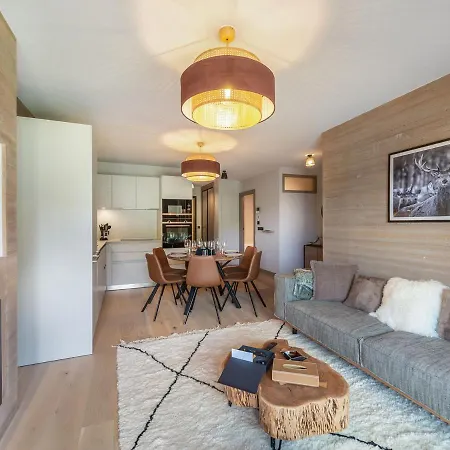 à Avec Espace Bien-être, Piscine, Sauna Et Salle De Sport - Fr-1-569-35 Appartement Megève