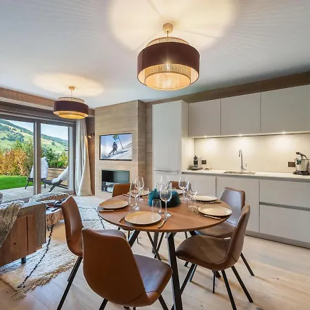 à Avec Espace Bien-être, Piscine, Sauna Et Salle De Sport - Fr-1-569-35 Megève