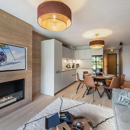 à Avec Espace Bien-être, Piscine, Sauna Et Salle De Sport - Fr-1-569-35 Megève