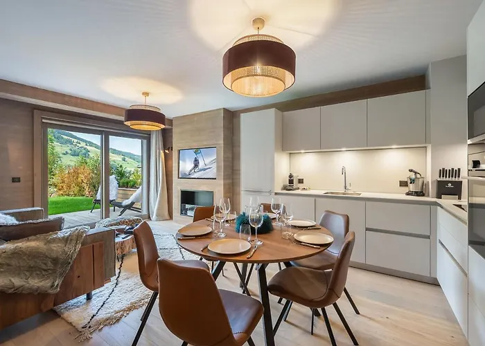 A Avec Espace Bien-etre, Piscine, Sauna Et Salle De Sport - Fr-1-569-35 Megève