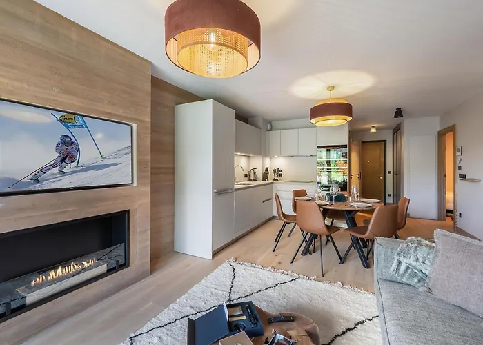 A Avec Espace Bien-etre, Piscine, Sauna Et Salle De Sport - Fr-1-569-35 Megève